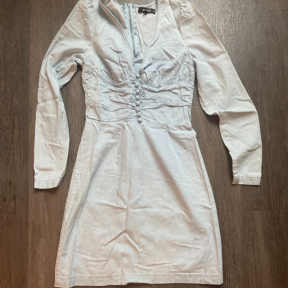 CORSET LONG SLEEVE DRESS